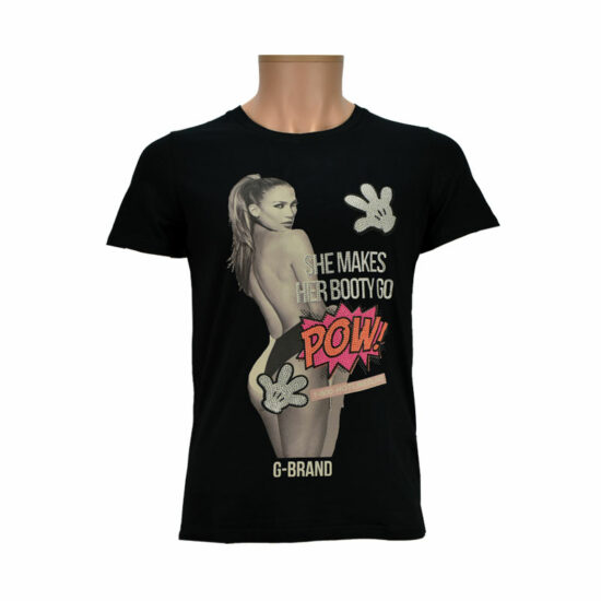 G-BRAND T-shirt POW! Black Men