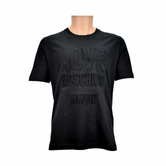 MOSCHINO T-shirt St. Love Black C74 Men