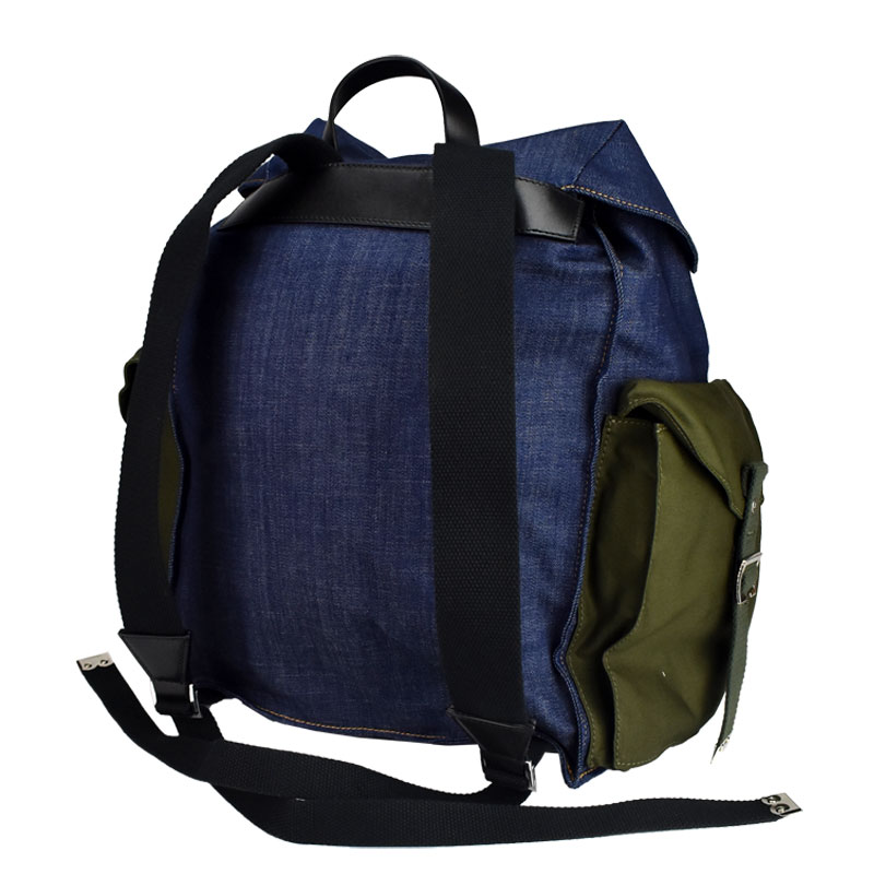 DSQUARED2 Backpack Military Chic Denim - Image 2