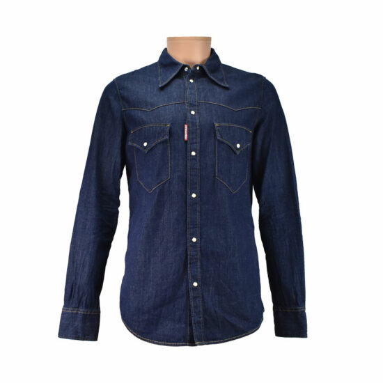 DSQUARED2 Shirt Western Denim 470 Men