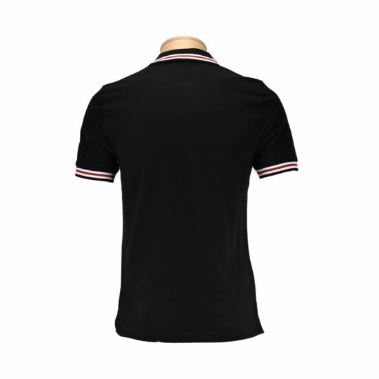 MOSCHINO Polo Patch Logo Black C74 Men - Image 3