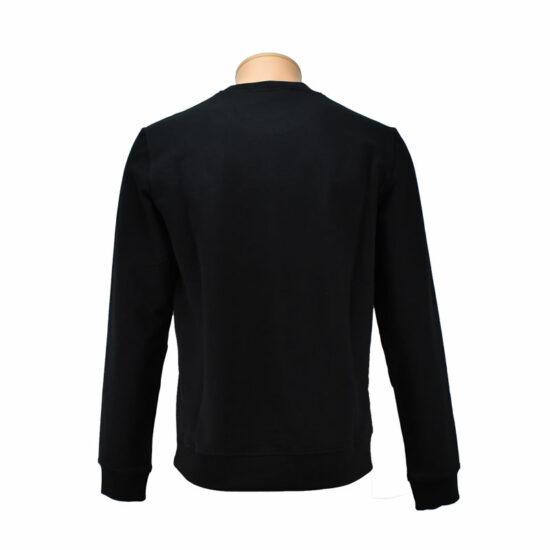 MOSCHINO Sweatshirt Logo Embossed Black C74 Men - Image 3