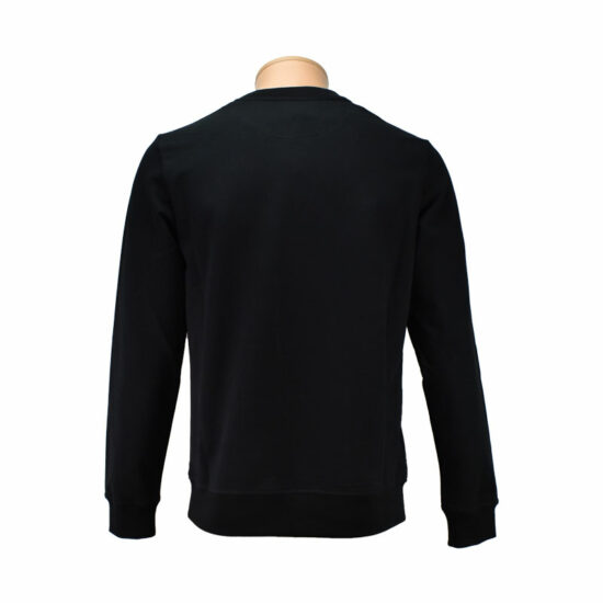 MOSCHINO Sweatshirt Logo Patch Black C74 Men - Image 3