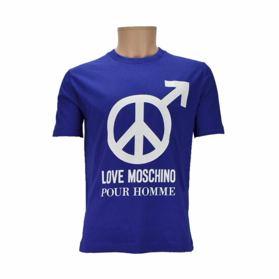 MOSCHINO T-shirt Pour Homme Blue Y53 Men
