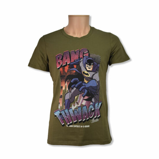 G-BRAND T-shirt Bang Batman Green Men